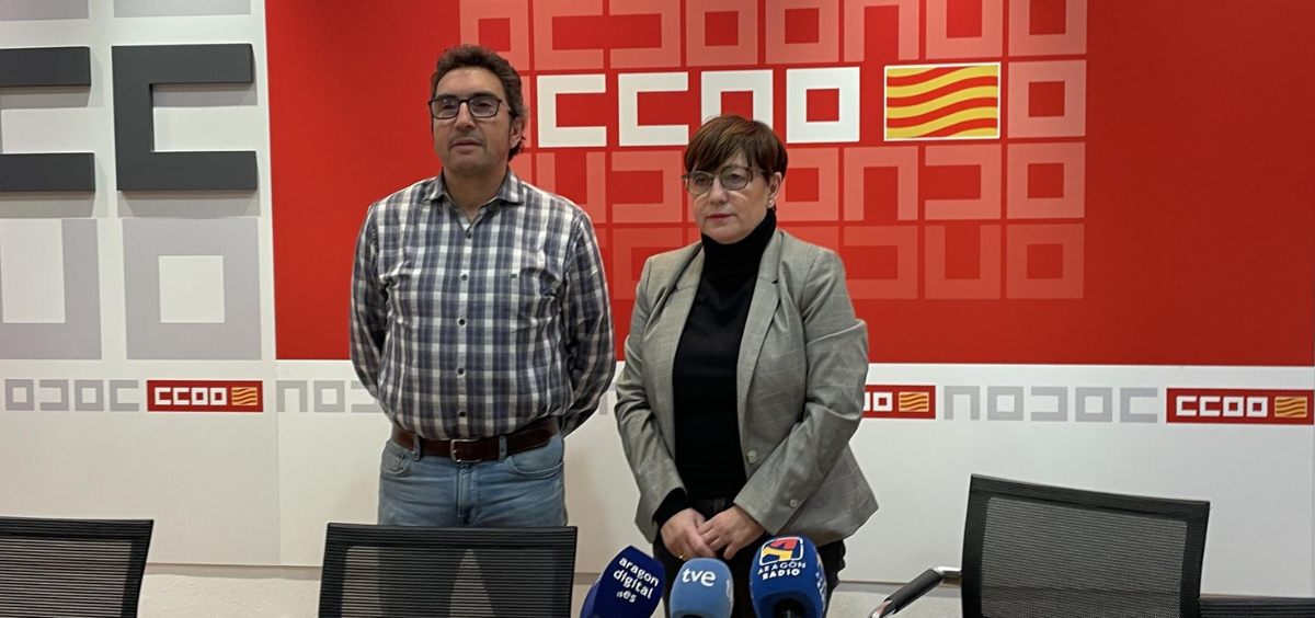 CCOO de Aragón presenta un calendario de movilizaciones sanitarias. (Foto: EP)