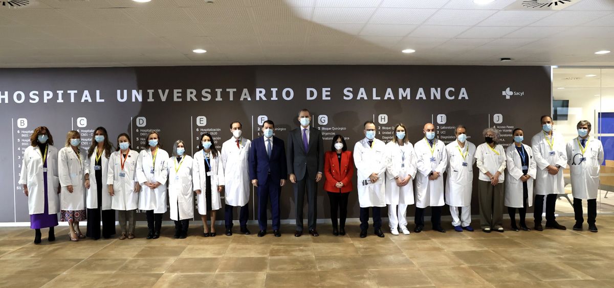 Inauguración del Hospital Universitario de Salamanca (Foto: Casa Real)