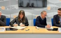 Aragón renueva el convenio de traslado para pacientes de radioterapia un año más. (Foto. Gobierno de Aragón)