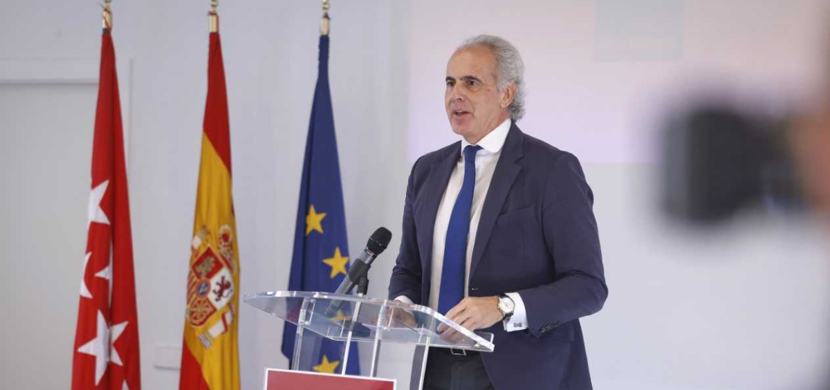 Enrique Ruiz Escudero, consejero de Sanidad de Madrid. (Foto: CAM)