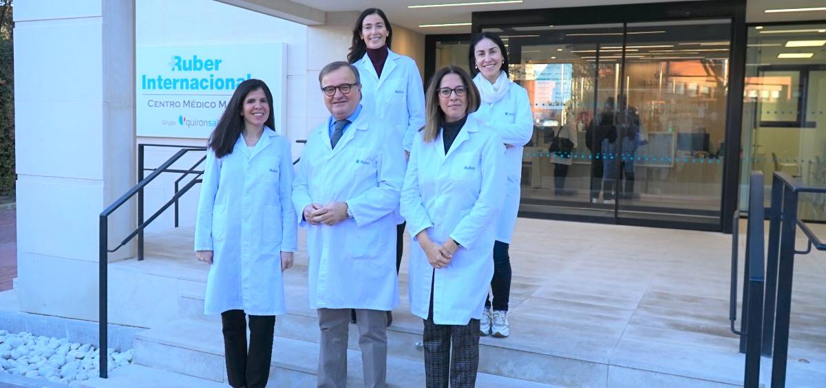 Odontólogos de la Nueva Unidad de Cirugía Maxilofacial del Centro Médico Masó (Foto: Ruber Internacional)