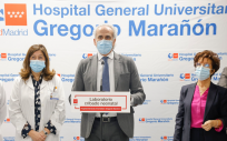 Escudero inaugura el Laboratorio de Cribado Neonatal en el Hospital Gregorio Marañón (Foto: CAM)