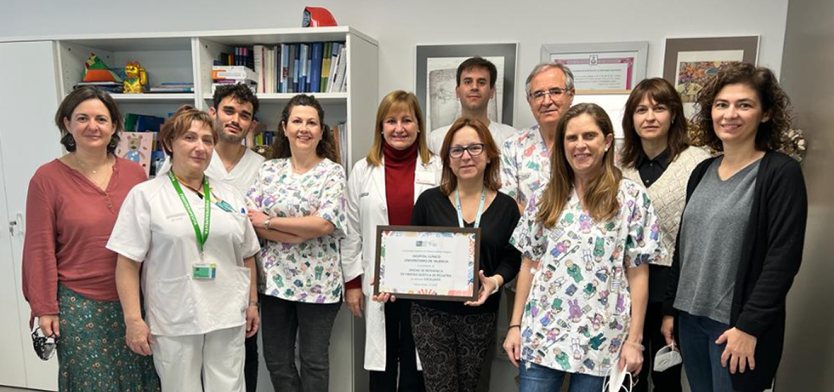 La unidad de fibrosis quística pediátrica del Clínico ha sido acreditada como unidad de excelencia por la sociedad española de fibrosis quística (Foto: Comunidad Valenciana)