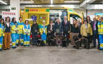 Madrid estrena acompañamiento de perros de asistencia en las ambulancias del SUMMA 112 (Foto: Comunidad de Madrid)