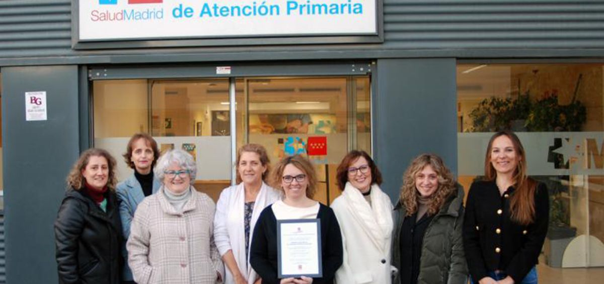 La Gerencia Asistencial de Atención Primaria recibe el sello 'Madrid Excelente' (Foto. CAM)