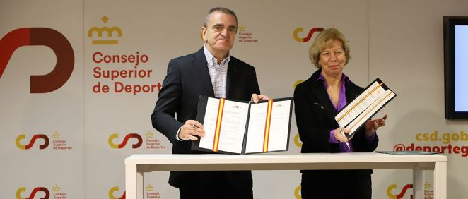 La SEOM y el CSD firman un convenio para concienciar sobre el cáncer y el deporte (Foto. SEOM)