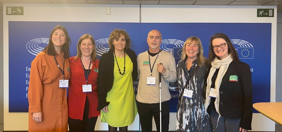 Dolors Montserrat se reúne en el Parlamento Europeo con asociaciones de personas con enfermedades raras (Foto. EP)