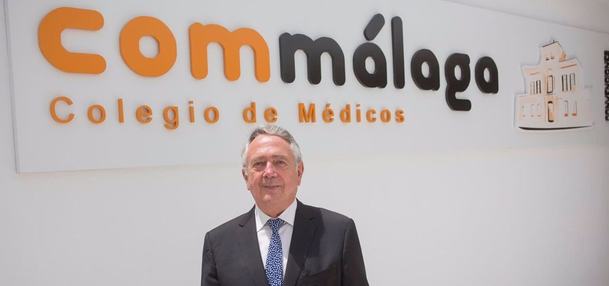 El doctor Ildefonso Fernández Baca (Foto. Colegio de médicos de Málaga)