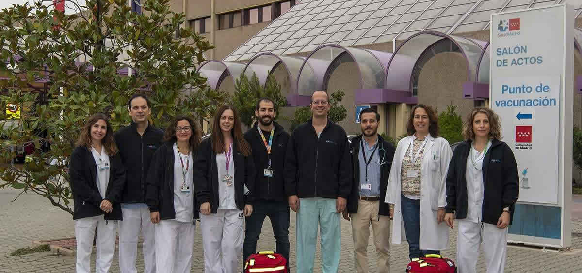 Equipo médico Hospital Getafe (Foto: Comunidad de Madrid)
