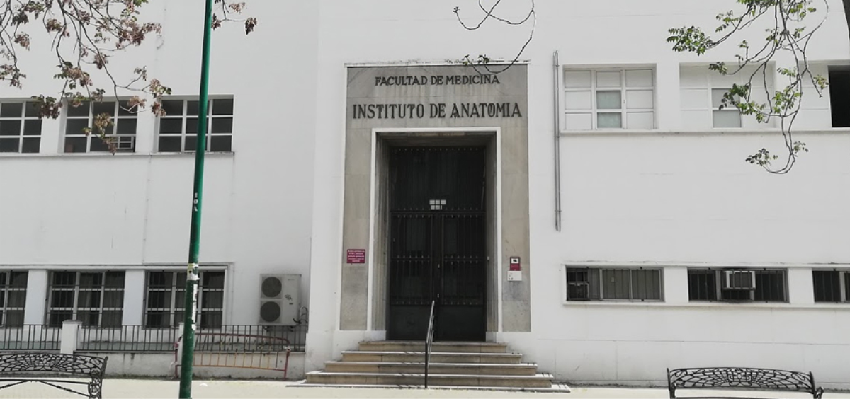 Fachada de la Facultad de Medicina de la Universidad de Sevilla. (Foto: Junta de Andalucía)