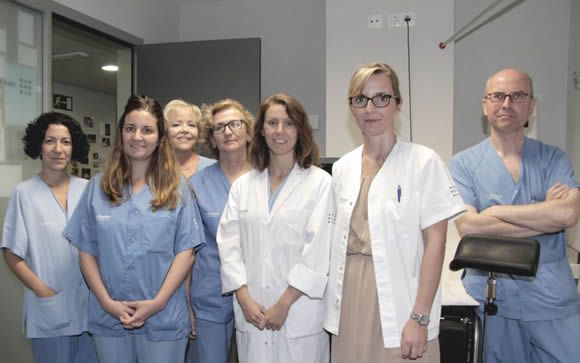 Profesionales de la Unidad de Reproducción del Hospital Universitario Son Espases de las Islas Baleares.
