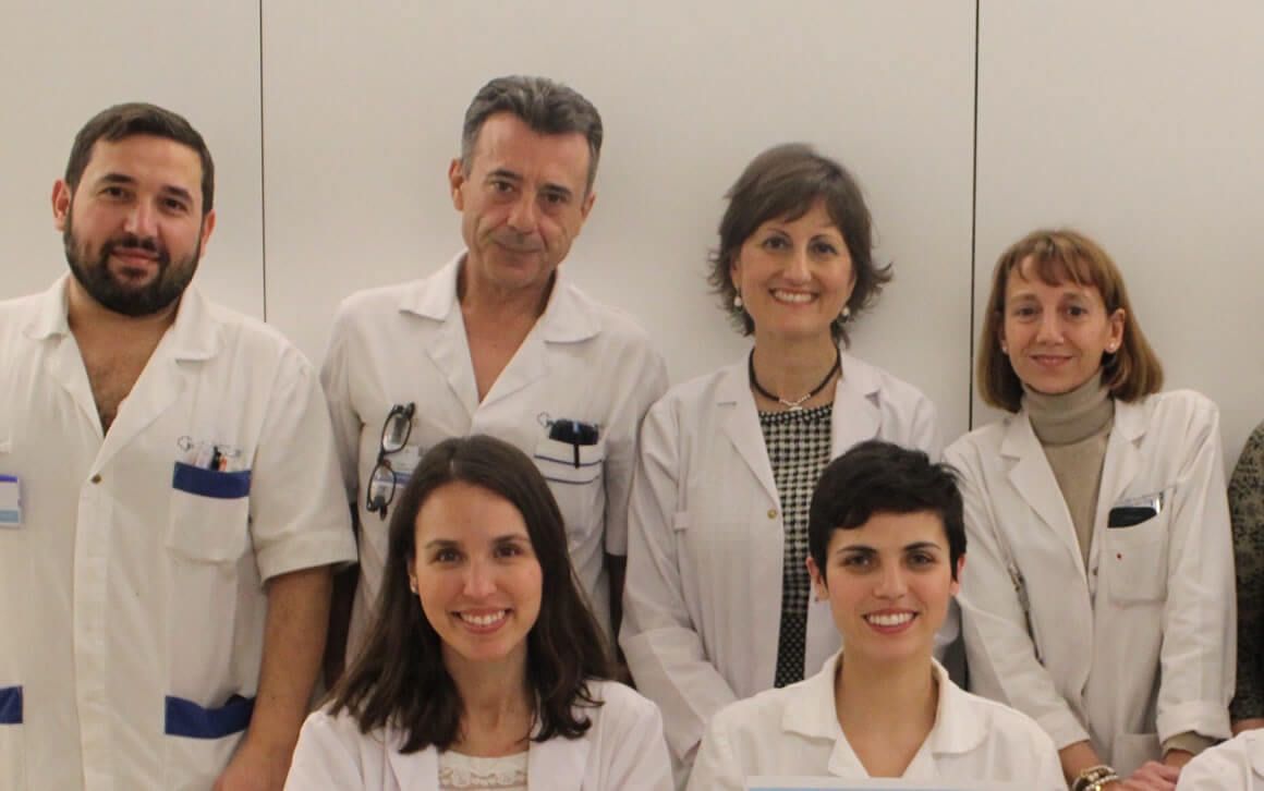 Equipo del servicio de Hematología del Hospital Universitario Fundación Jiménez Díaz-Grupo Quironsalud.