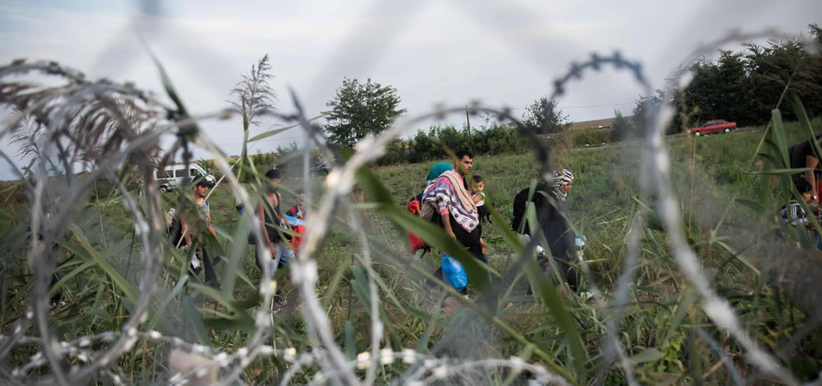 Refugiados sirios en Hungría (Foto: EuropaPress)