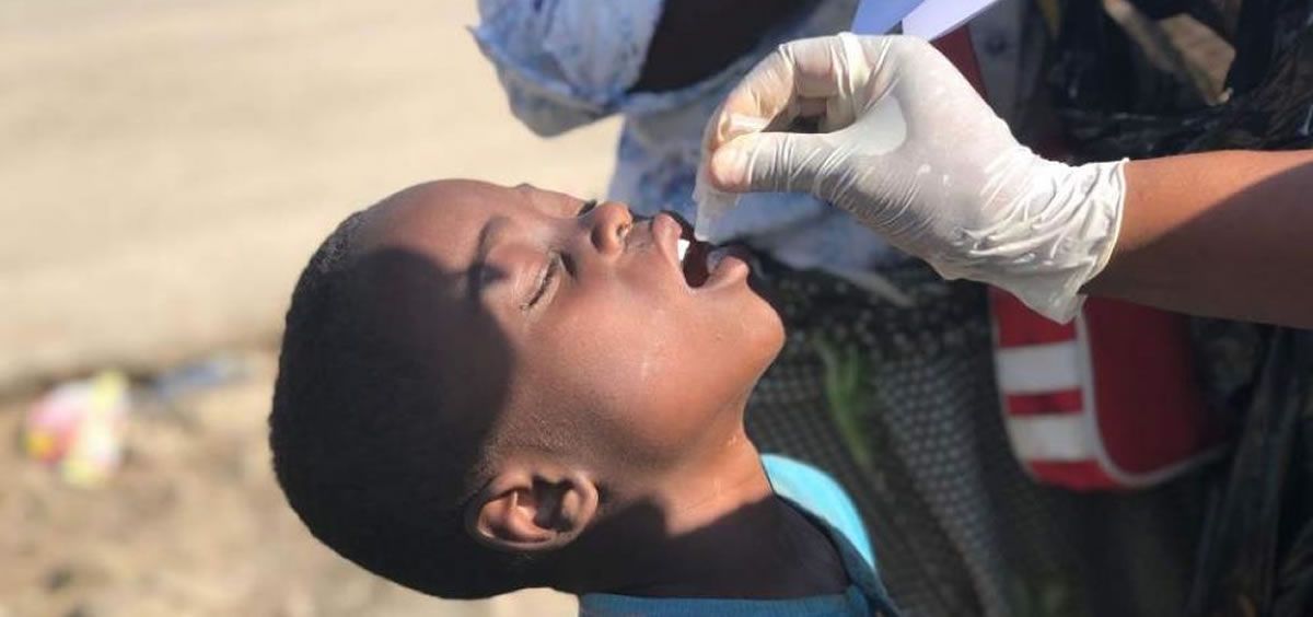 Campaña de vacunación contra el cólera en África (Foto. OMS)