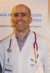 Dr. Gonzalo Ares, encargado del Servicio de Pediatría del Hospital Rey Juan Carlos (Foto. H. Rey Juan Carlos)