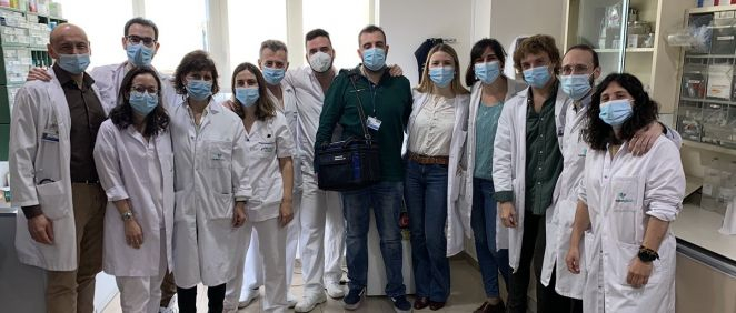 Equipo profesional del proyecto HADA, liderado por la Dra. Llamas (Foto. Fundación Jiménez Díaz)