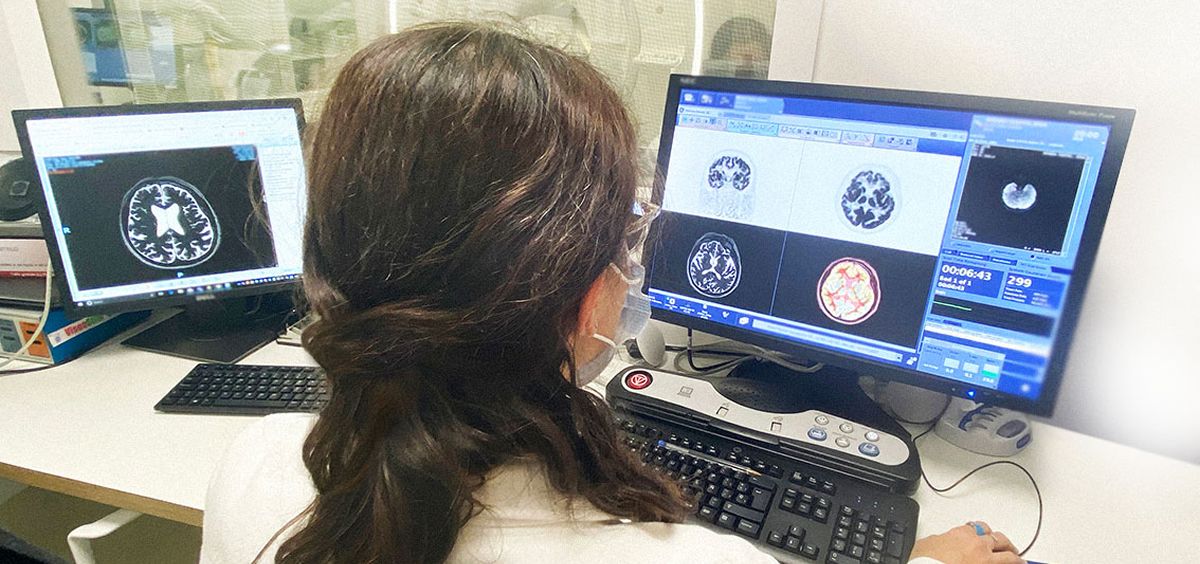 Diagnóstico por imagen del cerebro en la tecnología PET.RM (Foto. Fundación QUAES)