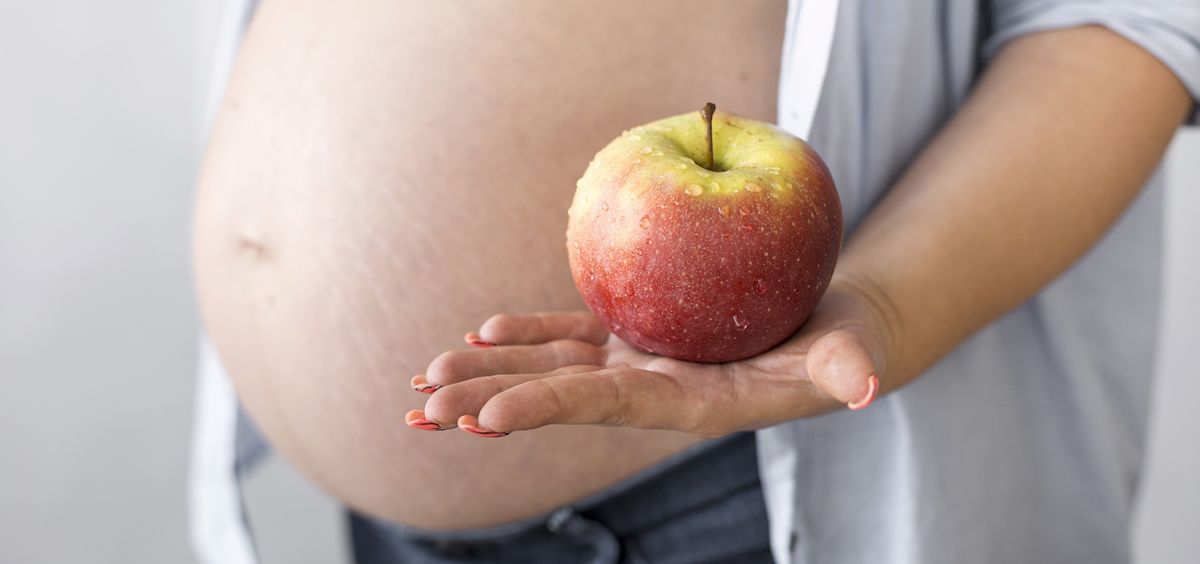 Sobrepeso en el embarazo (Foto: Freepik)