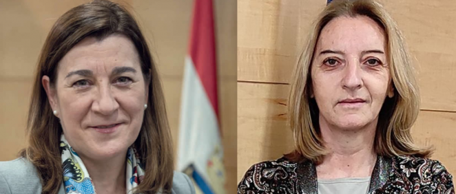 Sara Alba y María Somalo, las dos consejeras de Salud Riojanas en esta legislatura. (Foto: Gobierno de La Rioja)