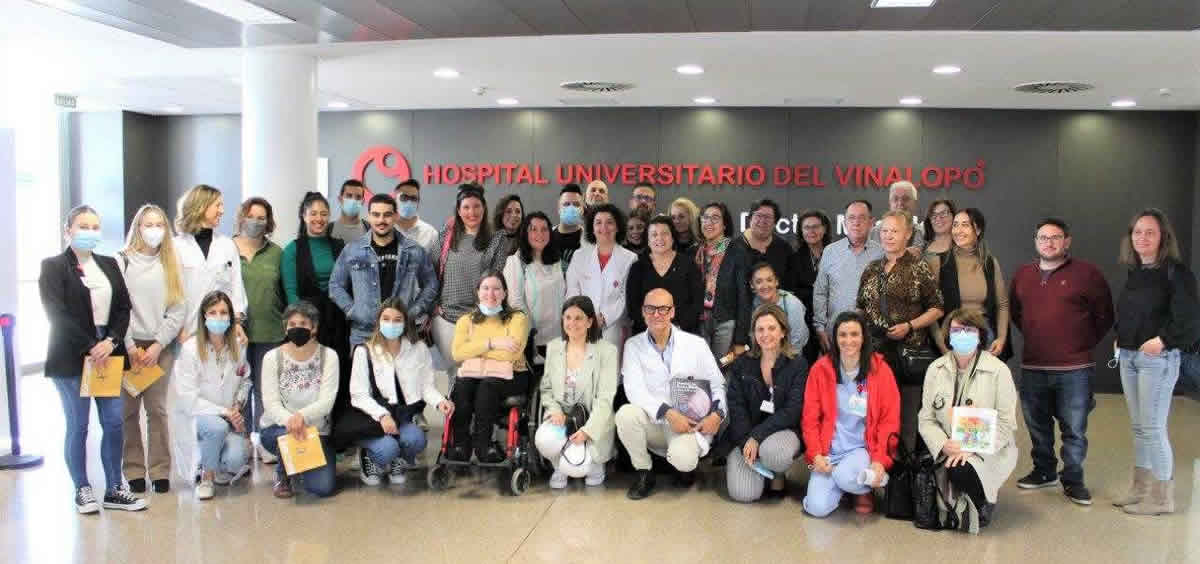 La Asociación de Espina Bífida e Hidrocefalia AEBHA en el Consejo de Pacientes del Departamento de Salud del Vinalopó de 2023 (Foto: Ribera)