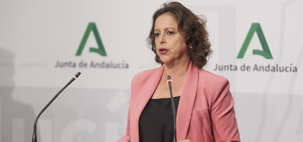 La consejera de Sanidad de la Junta de Andalucía, Catalina García. (Foto: EP)