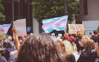 Protesta a favor de los derechos de las personas transexuales (Foto: Pexels)