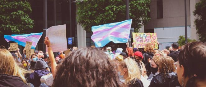 Protesta a favor de los derechos de las personas transexuales (Foto: Pexels)