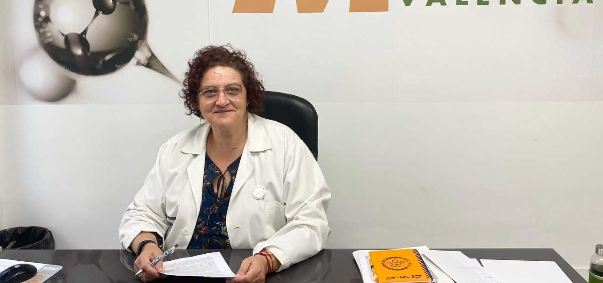 La secretaria provincial de CESM CV, Pilar Valero, atiende a ConSalud.es. (Foto: CESM-CV)
