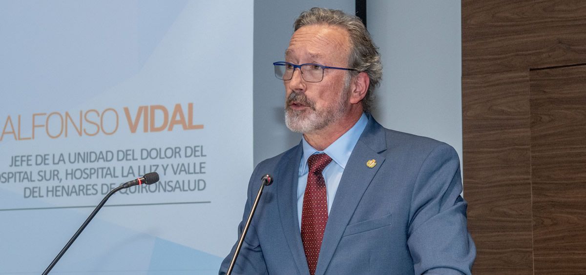 El Dr. Alfonso Vidal, Personalidad Digital del Año en los VII Premios SaluDigital (Foto. Óscar Frutos)