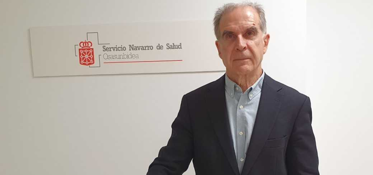 Gregorio Achutegui, gerente del Servicio Navarro de Salud Osasunbidea. (Foto Osasunbidea)