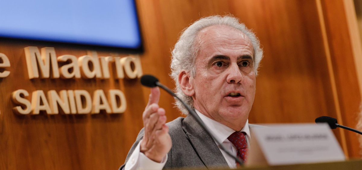 El consejero de Sanidad de la Comunidad de Madrid, Enrique Ruiz Escudero. (Foto: CAM)