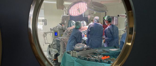Cirugía robótica para el implante de prótesis de rodilla (Foto: Comunidad de Madrid)