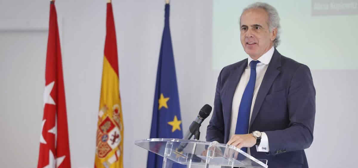 Consejero de Sanidad de la Comunidad de Madrid, Enrique Ruiz Escudero (Foto: CAM)