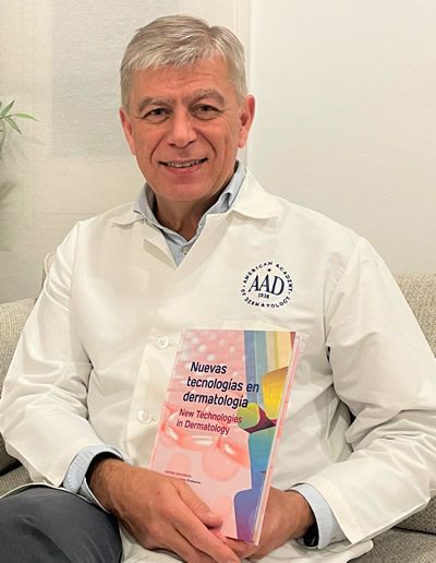 Dr. José Luis López Estebaranz, coordinador del libro 'Nuevas Tecnologías en Dermatología' (Foto. CILAD)