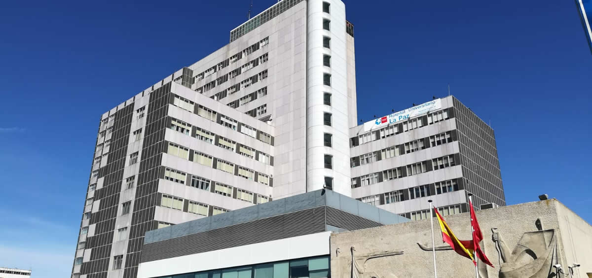 Fachada del Hospital La Paz (Foto: ConSalud.es)