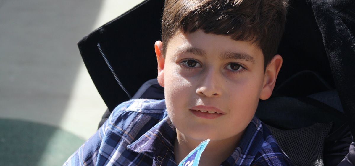 Niño con síndrome de Dravet (Foto. Fundación Síndrome de Dravet)