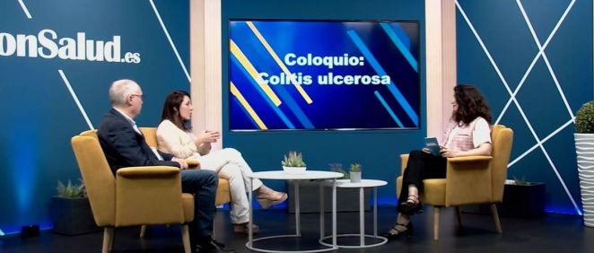Coloquio en ConSalud TV sobre la colitis ulcerosa