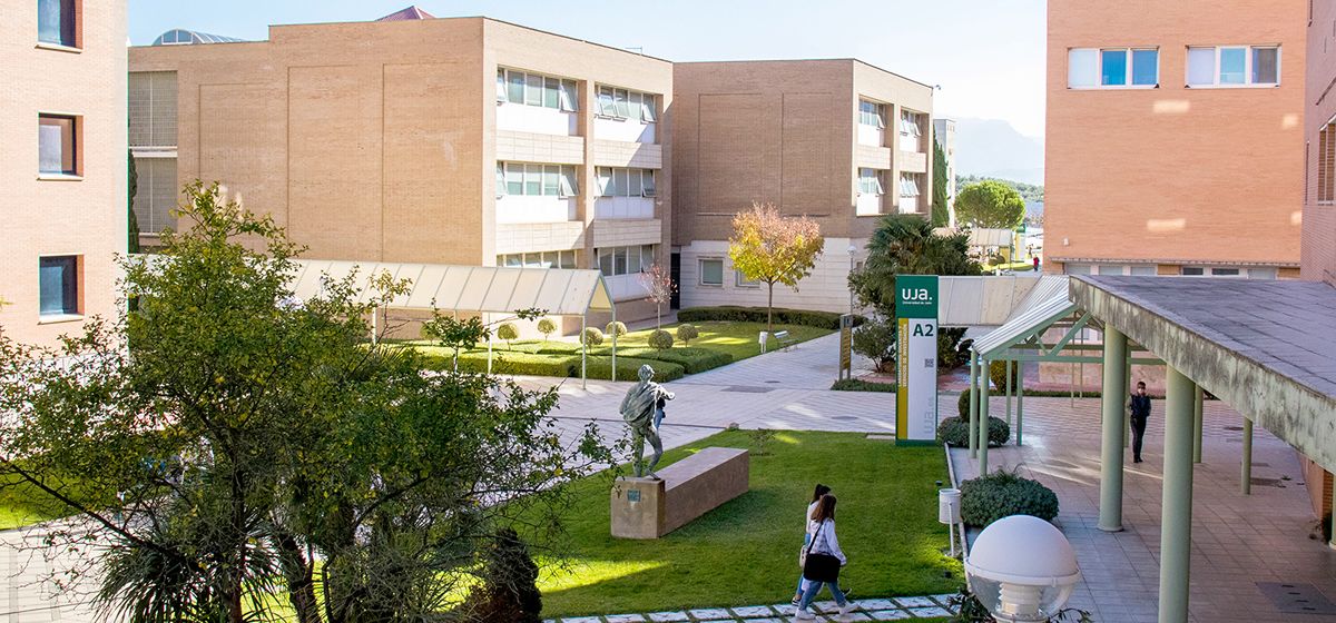Vista parcial del Campus Las Lagunillas de Jaén (FOTO: UJA)