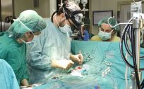 Operación en un quirófano de cardiología infantil (Foto: Hospital Gregorio Marañón)