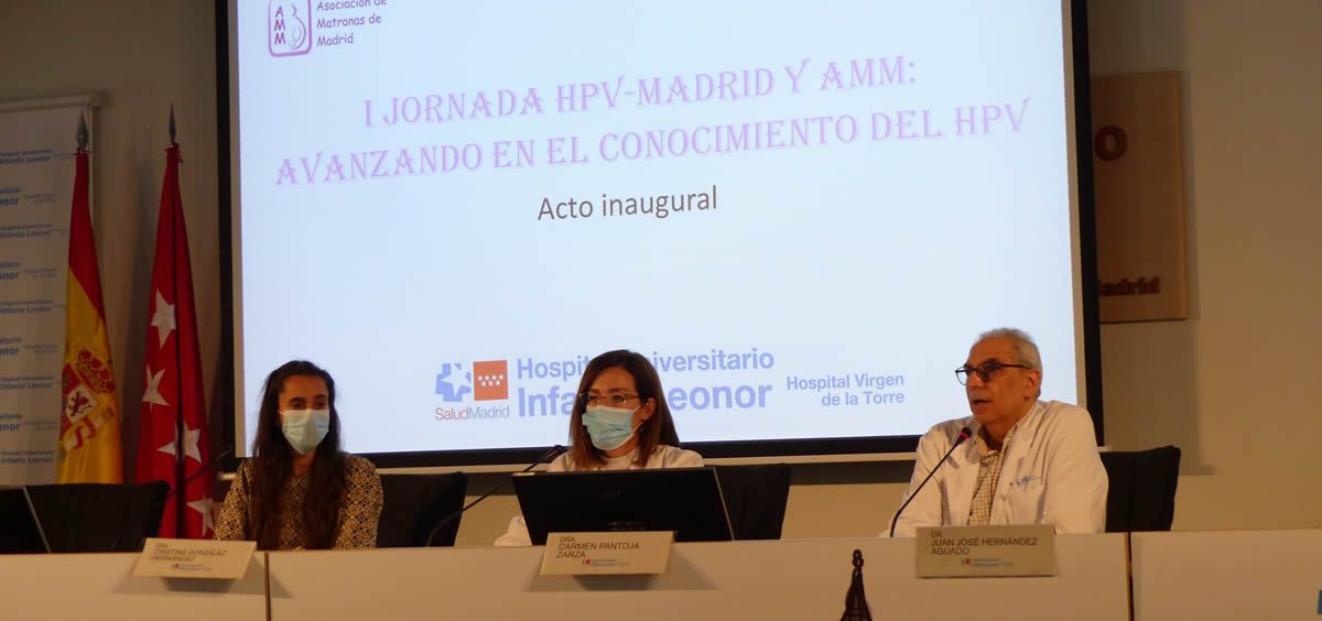 Inauguración del Avanzando en el conocimiento del HPV (Foto: Hospital Universitario Infanta Leonor)