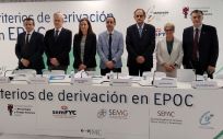 Presentación del documento 'Criterios de derivación en EPOC. Continuidad asistencial' (Foto: Juanjo Carrillo - ConSalud.es)