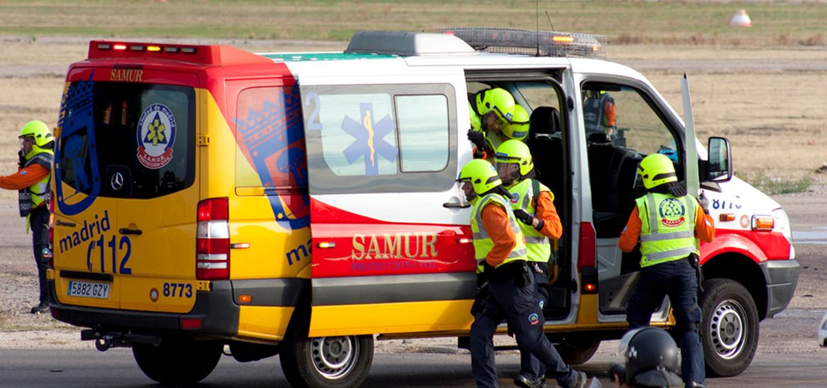 Equipo de emergencias SAMUR (Foto: Ayuntamiento de Madrid)