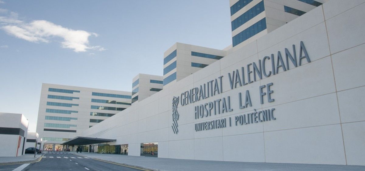 Fachada del Hospital Universitario y Politécnico La Fe de Valencia, cuya escuela de Enfermería tiene la nota de corte más alta de la EBAU 2022/2023  (Foto: La Fe)