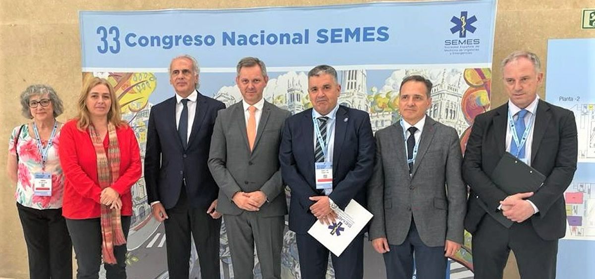 El ministro de Sanidad, José Manuel Miñones, se reúne con SEMES (Foto: Ministerio de Sanidad)