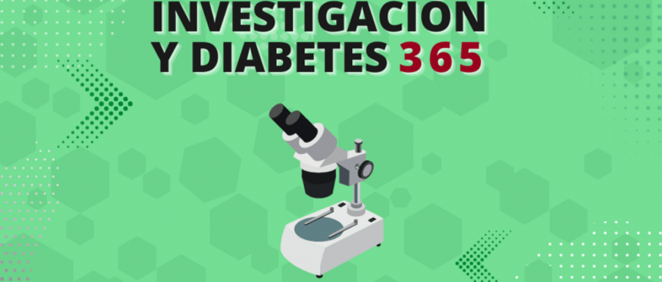 Cartel de la campaña "Investigación y Diabetes 365" impulsada por FEDE (Foto: FEDE)