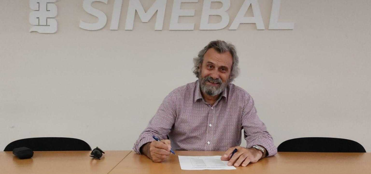El presidente de Simebal, Miguel Lázaro, atiende a ConSalud.es. (Foto: Simebal)