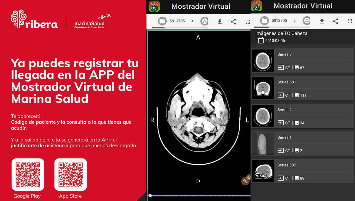 APP Mostrador Virtual de Marina Salud (Foto: Marina Salud)