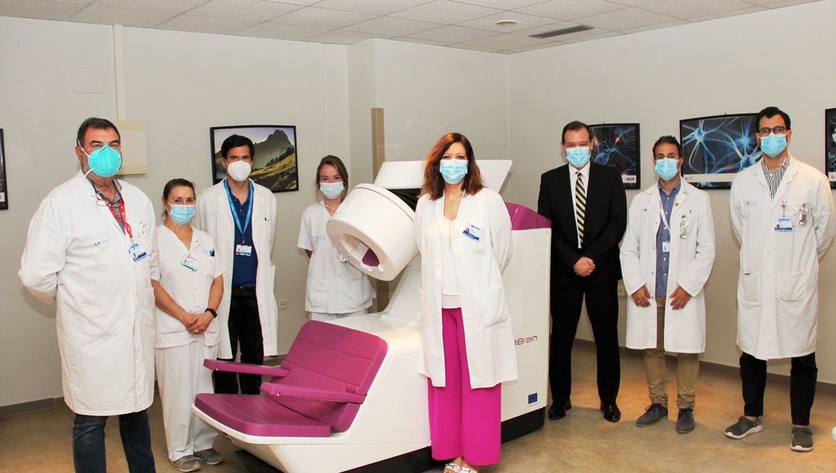 Equipo de Medicina Nuclear que lidera el estudio (Foto: Hospital Clínico San Carlos)