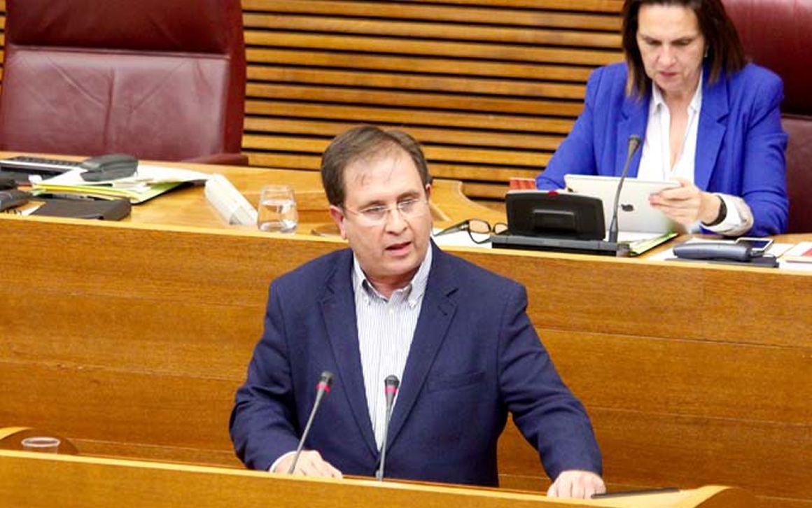 El portavoz de Ciudadanos en la Comunidad Valenciana, Juan Córdoba. 