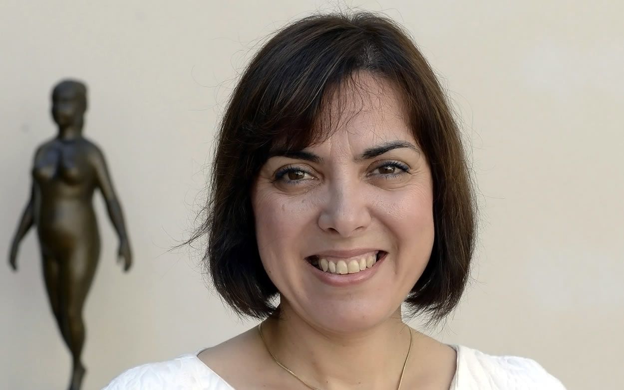 Encarna Guillén, presidenta de la AEGH (Foto. Encarna Guillén)